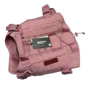 ONEtigris Tactical Dog Harness‎ Vest Pink XL Adjustable Pet Training Gear NWT